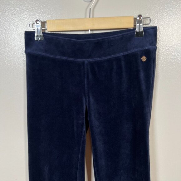 Lilly Pulitzer Jordynne Velour Pant Size XS True Navy Preppy Comfy Lounge Travel - Picture 5 of 11